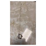 Sterling silver heart necklace
