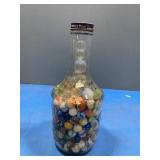 Bottle of marbles
