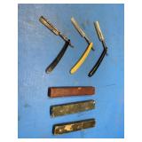 Straight razors w cases (3)