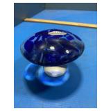 Blue Blenko mushroom