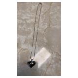 Sterling heart necklace