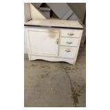 Seller cabinet bottom w porcelain top
