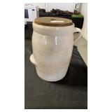 3 gallon crock butter churn w handles