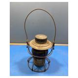 Gamelan railroad lantern blue globe