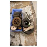 Solid tires and lug wrenches