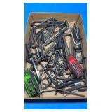 Flat of Allen wrenches