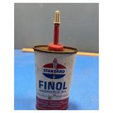Standard Finol household oil can