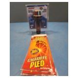 Portable bow light and foot warmers