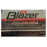 Blazer .22 long rifle 50 rounds