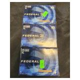 3 box of 12 gauge federal 3"