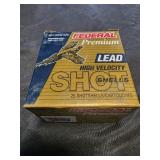 1 box of 20 gauge federal