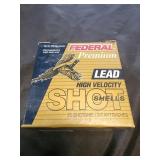 1 box of 20 gauge federal