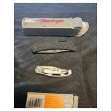 Kershaw knife and Gerber knife