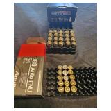20 rounds of 10mm and 15 rounds of 380