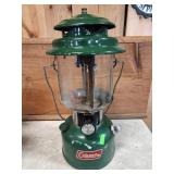 1 Coleman Lantern and 2 battery operated Lanterns