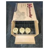 3 rounds of Hornady 44Mag