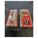 1 1/2 boxes of  17 HMR