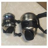 2 zebco reels