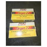 2 BOXES PMC TARGET .22