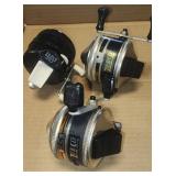 3 zebco reels