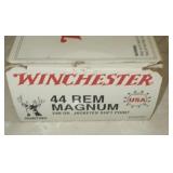 1 box of Winchester 44 rem magnum 3 rounds