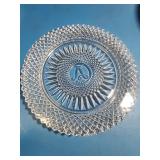 8 1978 fostoria lead crystal plates