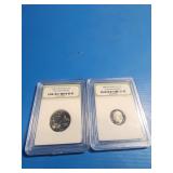 2006s Nebraska 25c and 1988s Roosevelt 10c