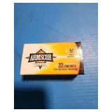 50 rounds of  .22 long rifle hollow point