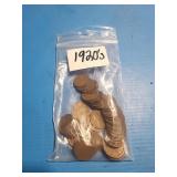 1920s wheat pennies