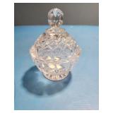 Crystal clear candy dish