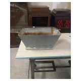 Galvanized bucket