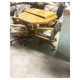 Table and 4 chairs