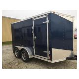 2019 14  enclosed trailer factory warranty