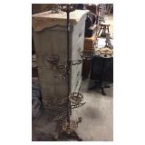 Cast iron lamp/plant stand
