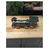 battery operated  metal train
