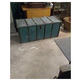 Vintage primitive ice chest