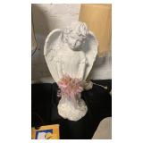 Angel with flowers