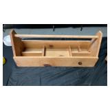 Wood tool box