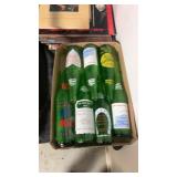 7 UP glass bottles