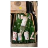 7 UP glass bottles