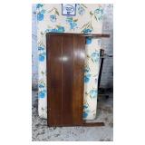 Wood Head Board and back board, metal frame, box