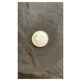 1921 Morgan silver dollar