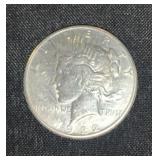 1922 peace silver dollar liberty