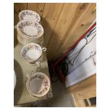 Paragon Country Lane Cups and Saucer Dessert