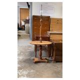 Mid century lamp side table