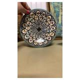 Clay hand painted bowl