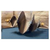 Wooden wind spinner