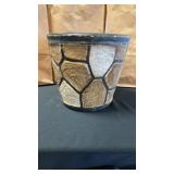 Hand made, hand painted pot from Mexico