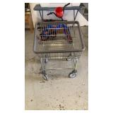 Rolling laundry cart