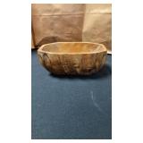Wood bowl
